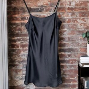 Trina Turk Black Slip Chemise / Lingerie Dress – Size 10